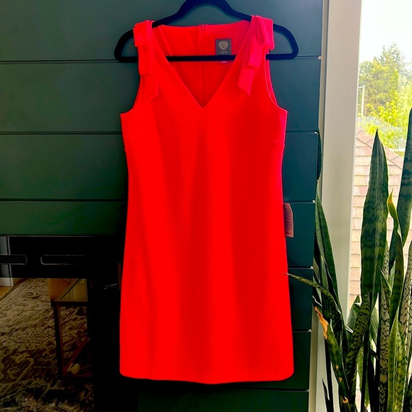 Vince Camuto coral dress size 8 - Picture 1 of 9